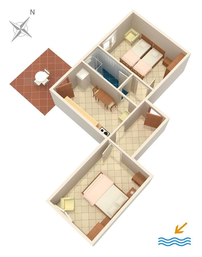 Apartment Zaglav 878A ภายนอก รูปภาพ